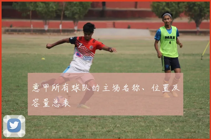 意甲所有球队的主场名称、位置及容量总表